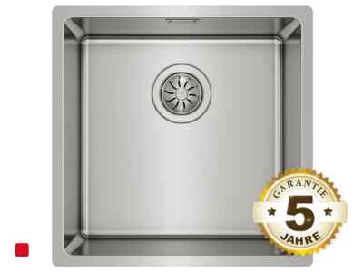 Edelstahlspüle Teka Be Linea RS15 40.40 - Unterbau ab 50cm Unterschrank