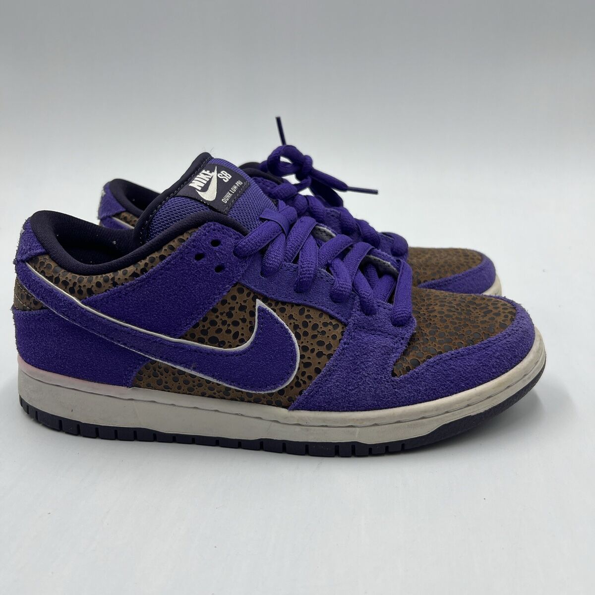Size 6 Nike SB Dunk Low Premium 2011 Safari Purple 313170 Size 6 Nike SB Dunk Low Premium 2011 Safari Purple 313170