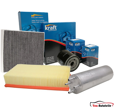 KRAFT Inspektionspaket Filtersatz für VW Transporter T5 T6 2.0 TDI BiTDI 4motion