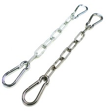 Kette Verlängerung 5mm mit 2 Karabiner 80x08...
