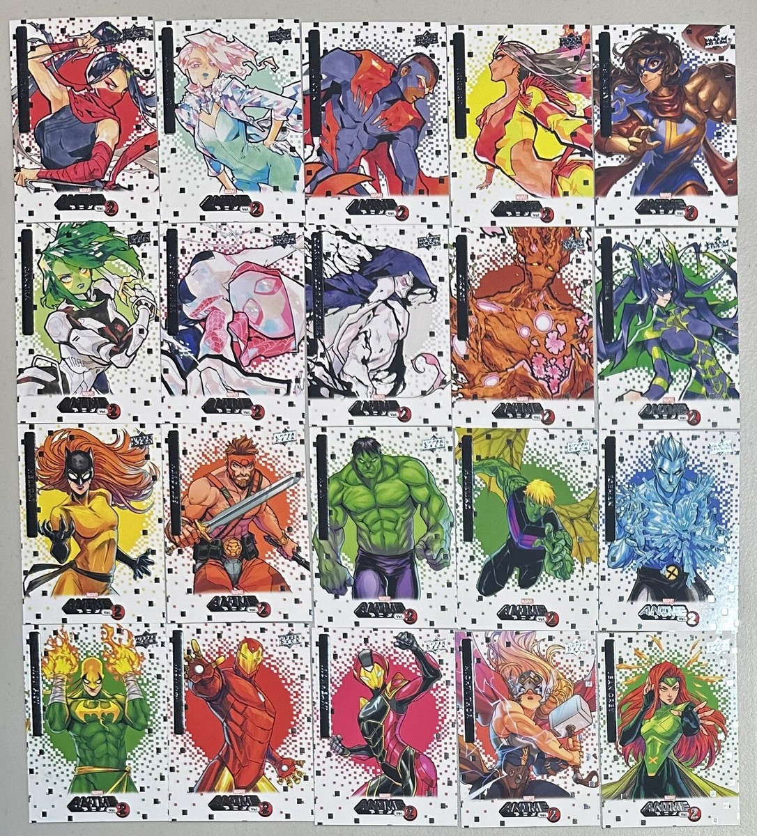 2023 Upper Deck Marvel Anime Vol 2 - Base - You Pick Complete Your