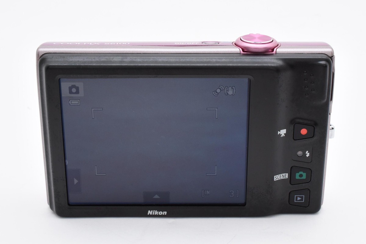 デジタルカメラ Nikon COOLPIX S6100 Pink Nikon COOLPIX S6100 20.0MP Compact Digital Camera PINK | eBay