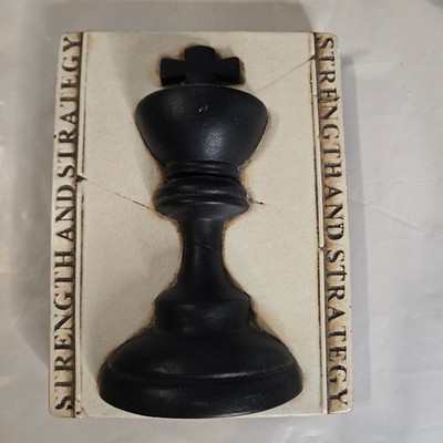 Sid Dickens MEMORY BLOCK Tile T-53 2000 CHESS KING Strength Strategy Retired 6x8