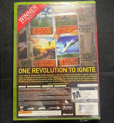 Just Cause (Microsoft Xbox 360, 2006) for sale online | eBay