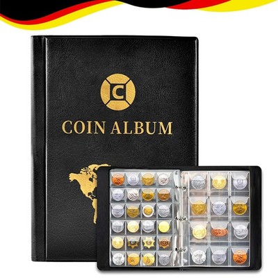 420X FÜR 2 EURO MÜNZALBUM SAMMELALBUM MÜNZEN ALBUM ORDNER ALBEN RINGBUCH