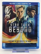 Star Trek: Beyond (Blu-ray, 2016) w/ DVD Combo 2 Discs Chris Pine