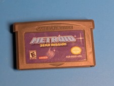 Metroid: Zero Mission Game Boy Advance Authentic Works Saves