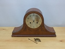 Vintage German Napoleons Hat Wooden Mechanical Mantel Clock - Spares Repairs