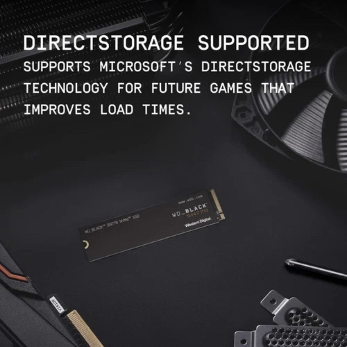 Western Digital WD_BLACK SN770 250GB M.2 NVMe Internal SSD