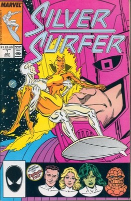 SILVER SURFER #1 ~ MARVEL COMICS 1987 VF