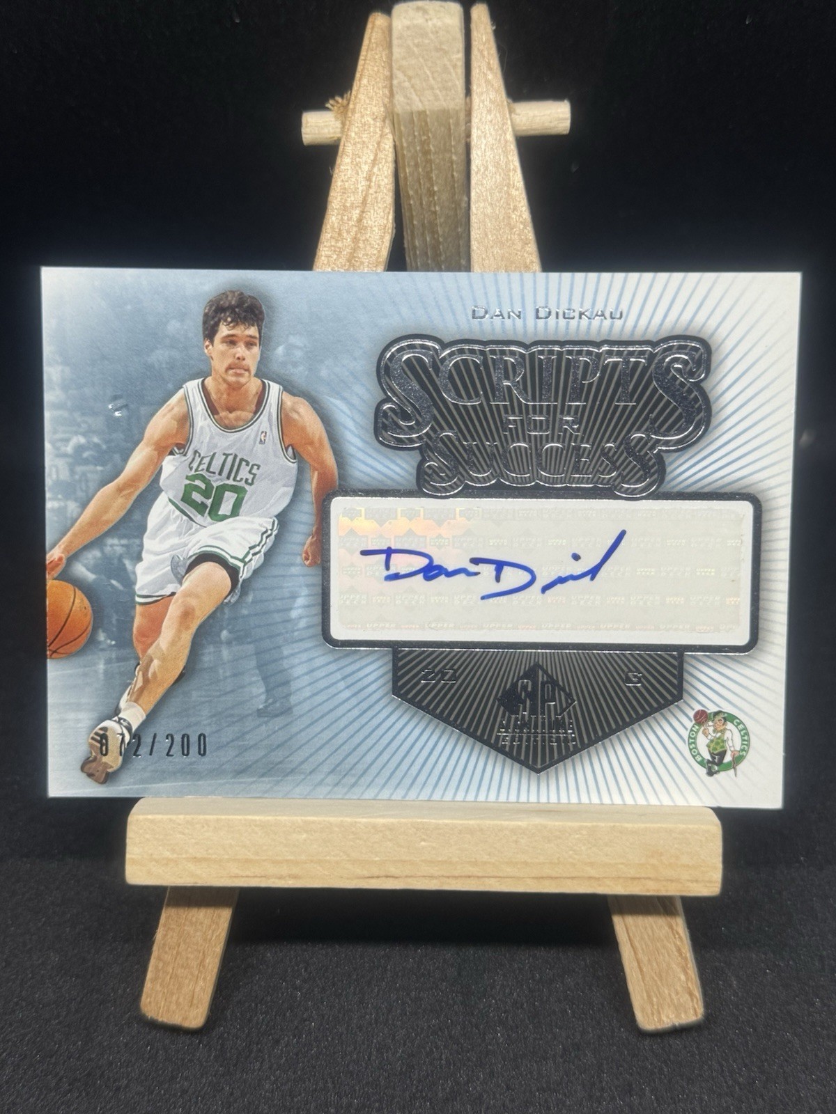 2005-06 SP Signature Scripts for Success Dan Dickau SS-DD AU /200  