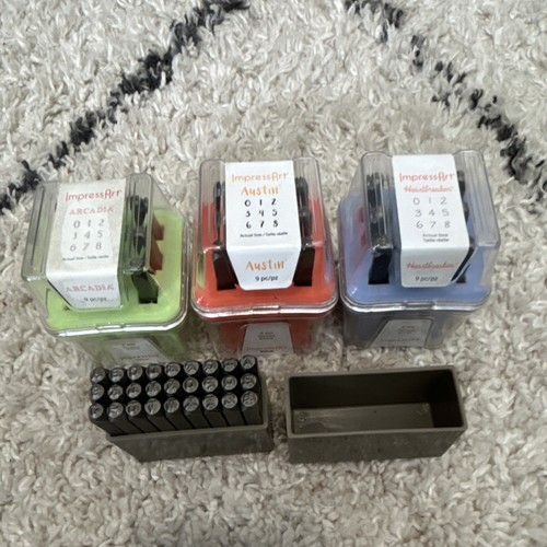 ImpressArt Arcadia, Austin, Heartbreaker Metal Stamping Set for Jewelry Making
