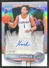 2025-26 Bowman Chrome Prospect Autograph #CPA-XL Xaivian Lee RC Auto /499