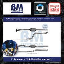 Catalytic Converter Type Approved + Fitting Kit BM90020HK BM Catalysts 173112