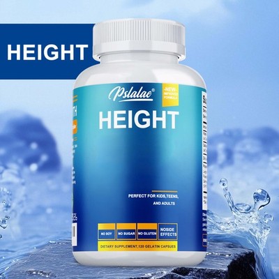 Height Capsules - Maintenance of Normal Bones - with Vitamin D, Calcium - 120pcs