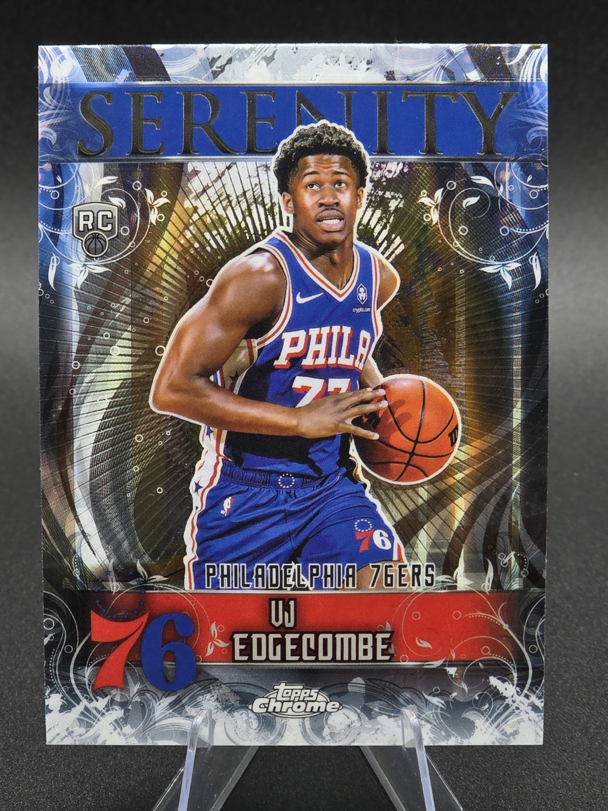 2025-26 Topps Chrome - Serenity VJ Edgecombe #SY-13 (RC)