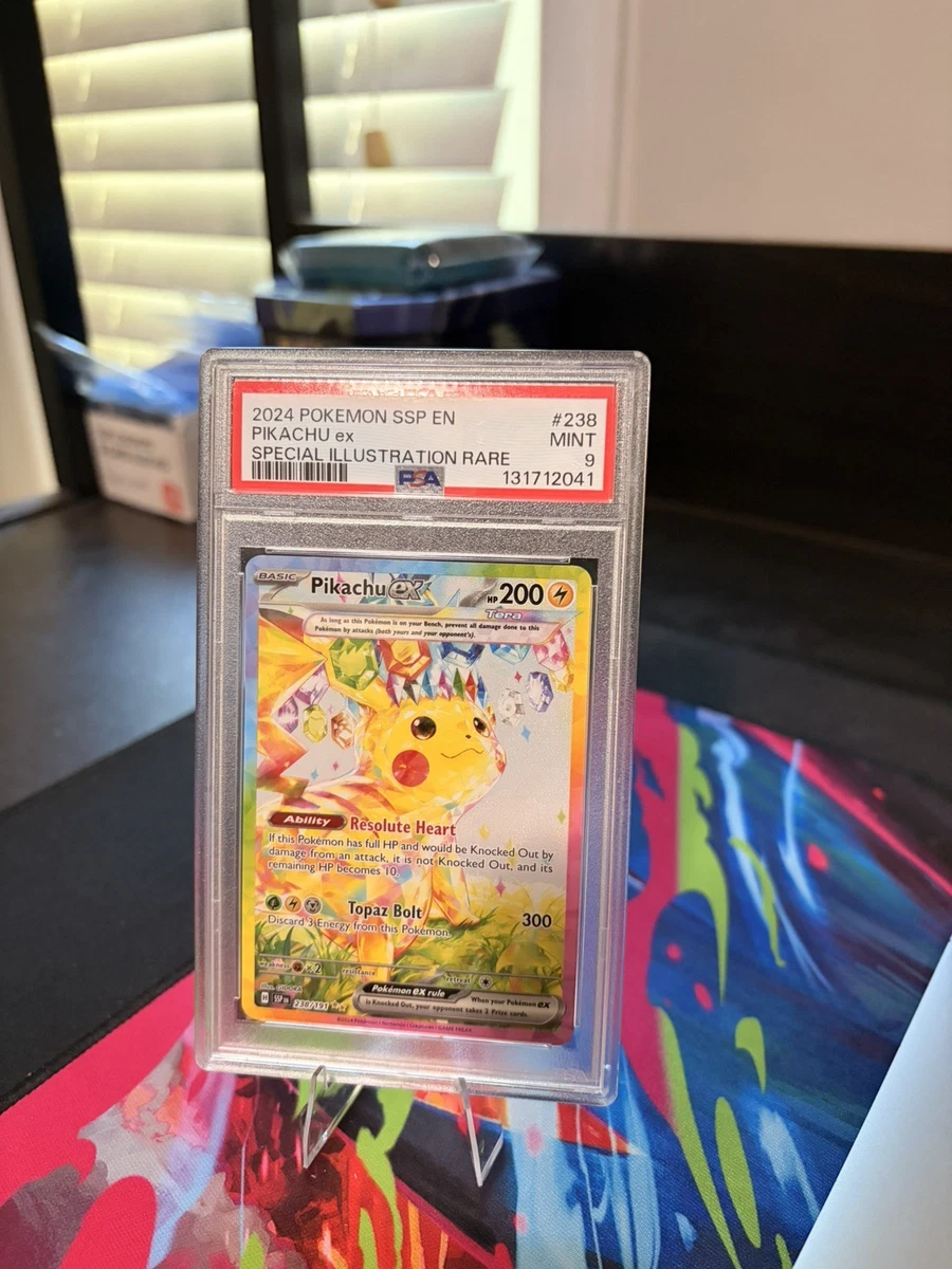 Pikachu Pokémon TCG Grade 9 Rare Individual Collectible Card Game