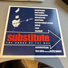 Substitute - The Songs Of The Who LP Vinyl Paul Weller Bowie OCS Kelly Jones