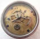 ANTIQUE 18s ELGIN GRADE 58 HA BEDEL JACKSON OHIO KEY WIND POCKET WATCH MOVEMENT