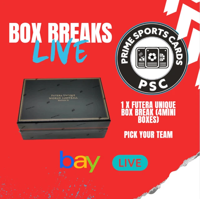 Brazil -1 Box Futera unique (4mini Boxes) Break  EBay Live 12/10/25