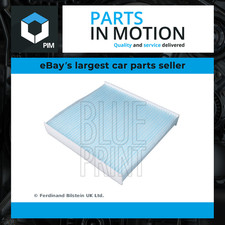 Pollen / Cabin Filter fits NISSAN MICRA K14 9 1.0 1.5D 2016 on Blue Print New