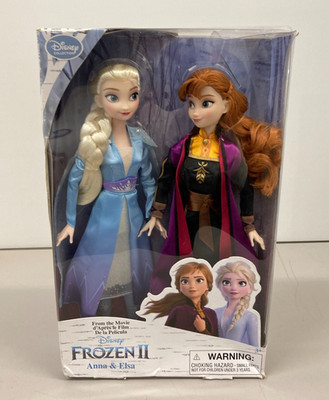 NEW Disney Frozen II Palace Sisters Elsa and Anna Fashion Doll Set Hasbro