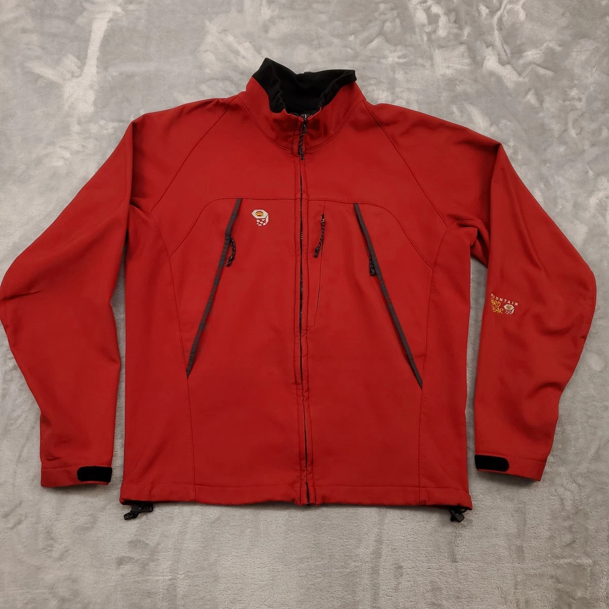 Mountain Hardwear Veste coupe-vent Windstopper Tech Reissue Homme (Rou