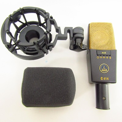 AKG C414 XLII XL2 Studio Recording Condenser Microphone used