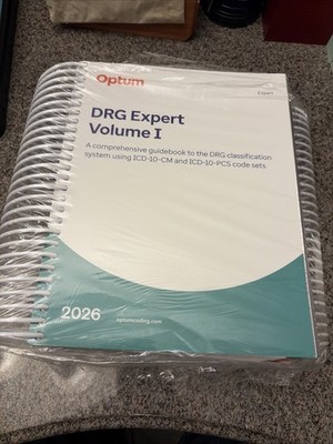 DRG Expert Vol 1 & 2, 2026 by Optum