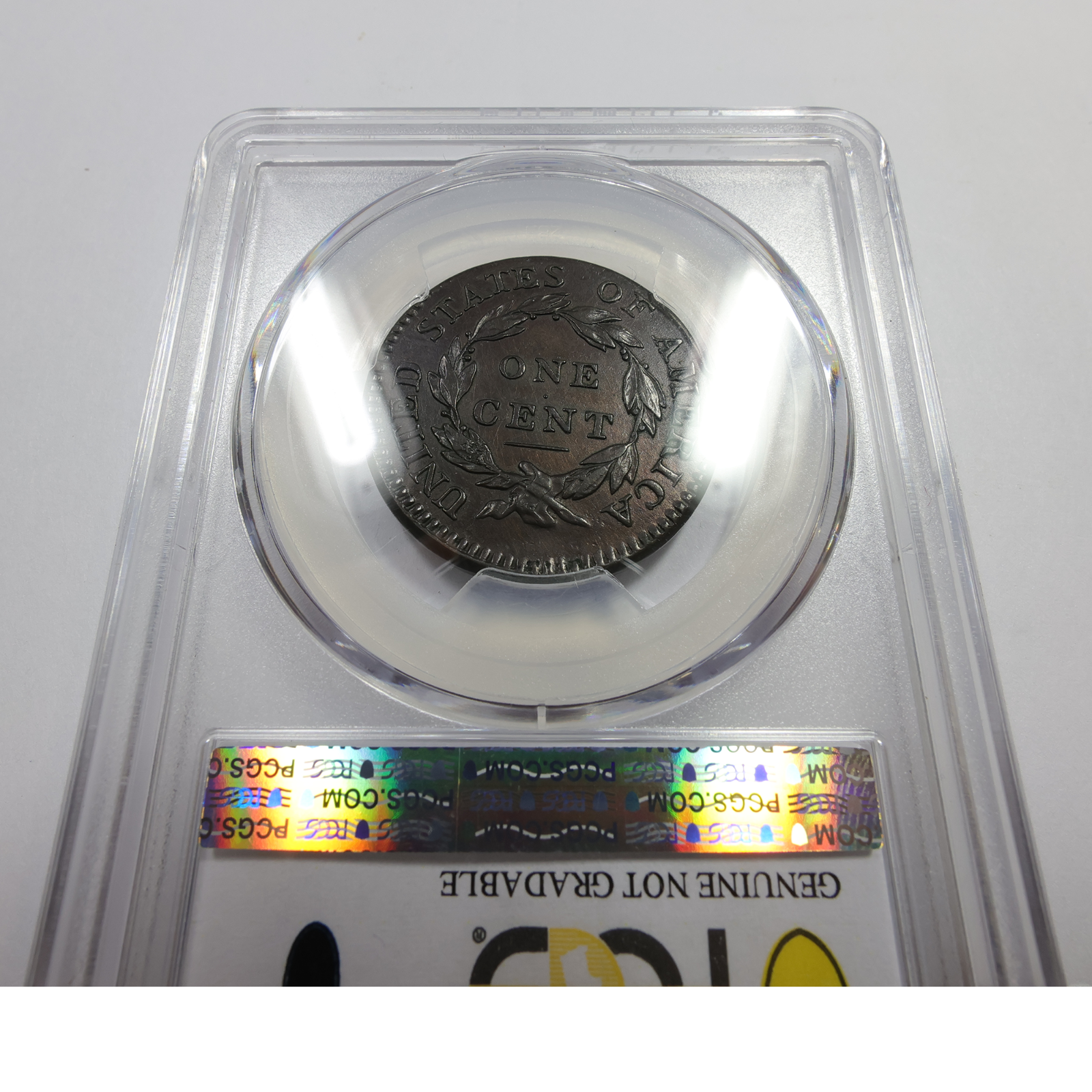 1814 P PCGS AU Detail - Crosslet 4 Classic Head Large Cent 1c US Coin ...