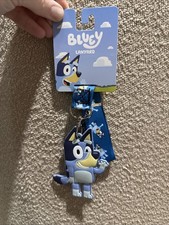 Bluey Cartoon Lanyard Keychain ID Holder