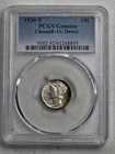 1936 S Mercury Dime 10c PCGS AU Details (clean) - Toning #8895