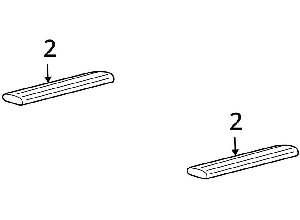 Chevrolet Oldsmobile Blazer Bravada Rail ASM LUGG CARR CR 15091026 2002-2005 NUEVO Foto 3 de 3