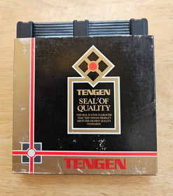 NES - Klax - Tengen Black Cart with Sleeve - Nintendo Video Game