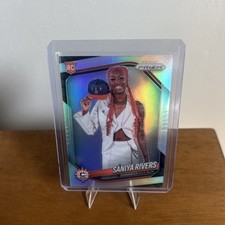 2025 Panini Prizm WNBA Saniya Rivers Rookie Variation Silver Prizm #150 Sun RC