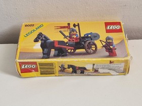 Lego Vintage Set Legoland Castle 6022 Horse Cart, with box and instructions