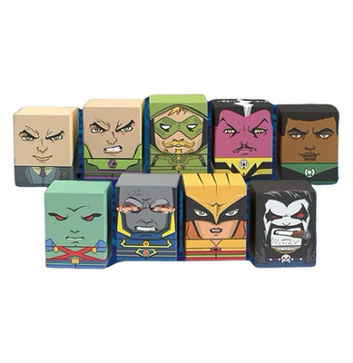 Ultimate Guard Squaroes DC JUSTICE LEAGUE WAVE 2 ALL 9 Deck Boxes w LEX CHASE  