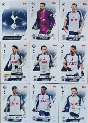 26020/I  TOPPS MATCH ATTAX 2025/26 UEFA CL COMPETITION  EINZELKARTEN 1-252 