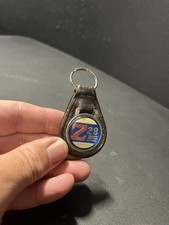 1970s Chevy Camaro Leather Key Fob Vintage Keychain 1970s Chevy Camaro Leather Key Fob Vintage Keychain