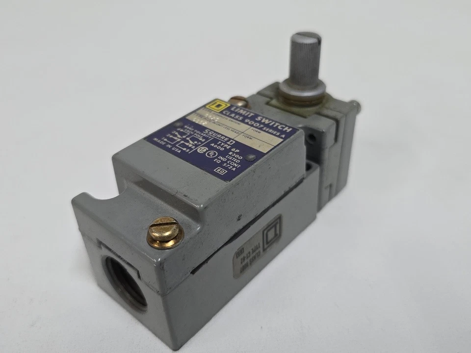 Square D 9007C62C Limit Switch Heavy Duty Rotary Head 10A 600VAC - Image 3 of 4