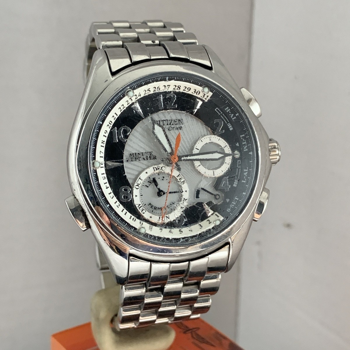 Citizen Men's Eco Drive Minute Repeater Perpetual Calendar