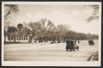 Madrid. MADRID. Parque del Retiro. Parque zoológico y paseo de coches.