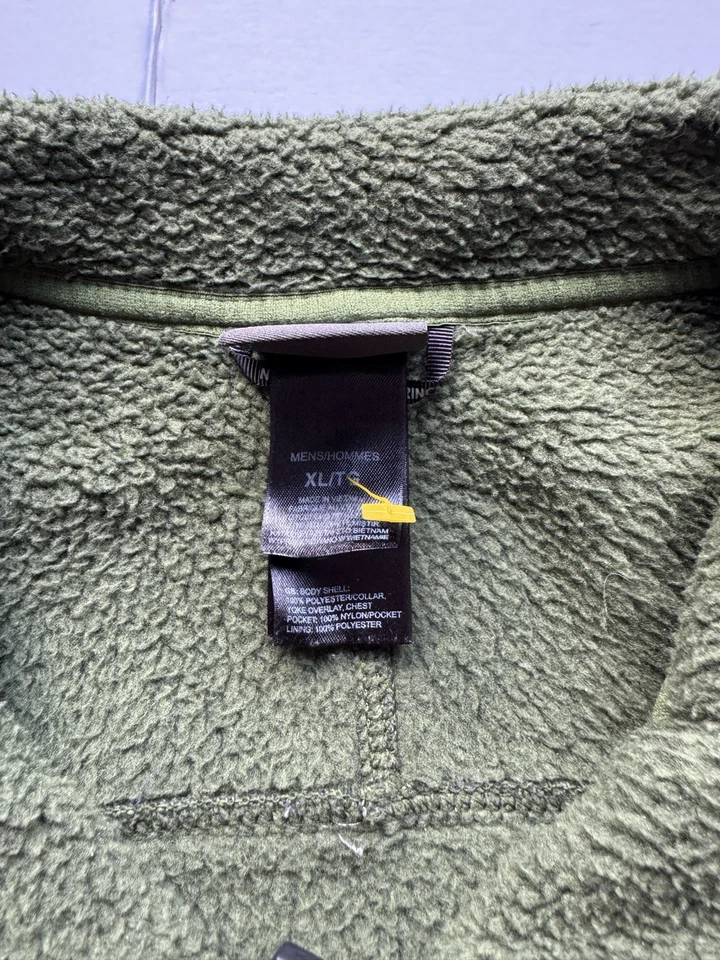 The North Face Mens Gordan Anza Pro High Full Zip Hooded Denali Jacket Fleece XL - Image 4 of 4