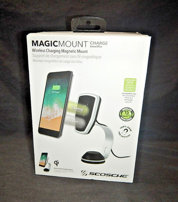 Scosche MagicMount Wireless Charging Magnetic Mount - MPQOHM-XTSP