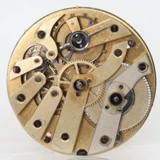 HIGH GRADE VICTORIAN KEYWIND POCKET WATCH MOVEMENT 43.08mm FOR REPAIR (FV)