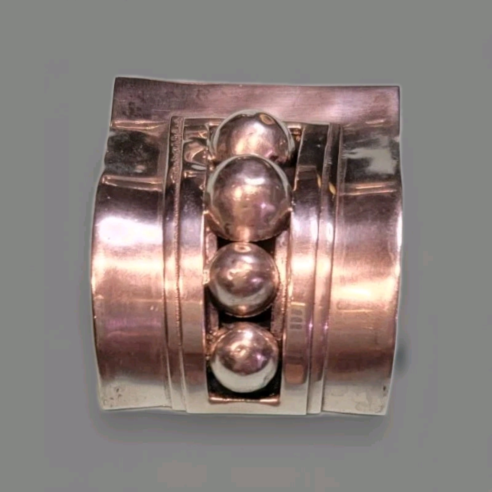 Handcrafted Mexican Artisan 925 Silver Statement … - image 4