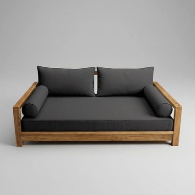 COVER ONLY STYLE 2 Mattress Pillow Daybed Porch Swing Pipe Trim Full AD003