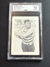 Babe Ruth 1980 Franchise Sandy Swing CCG 10 RC