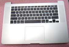 Apple MacBookPro A1398 2015 Palmrest Keyboard Trackpad Battery A1618 43 CYCLES