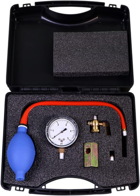 74273 0-5 PSI Complete Low Pressure Gas Test Kit W/Bulb, Hose, Hand Pump, Valves